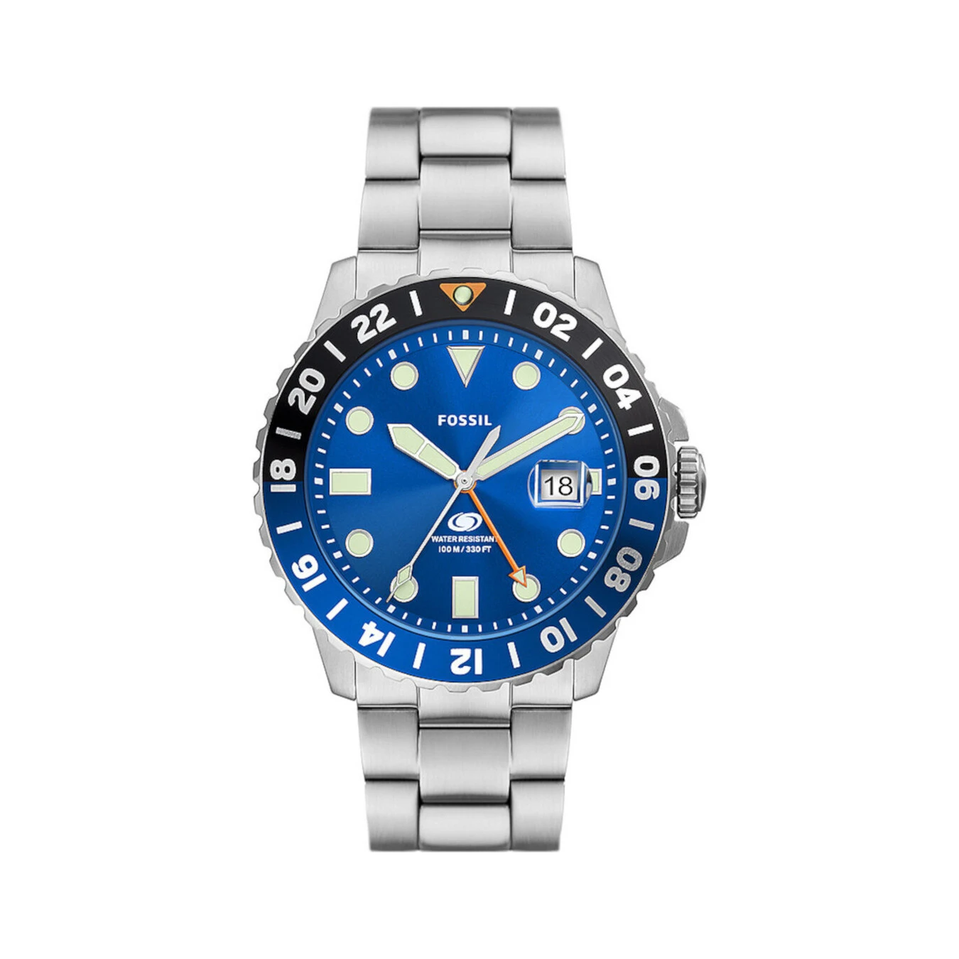 Fossil blau